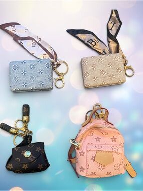 1 Bag Charm - Monogram Compacts, Mini Handbag, Mini Backpack